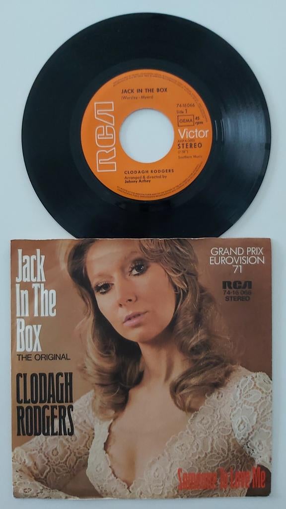 Clodagh Rodgers  - Jack in the box, Enlèvement ou Envoi, Comme neuf, Pop