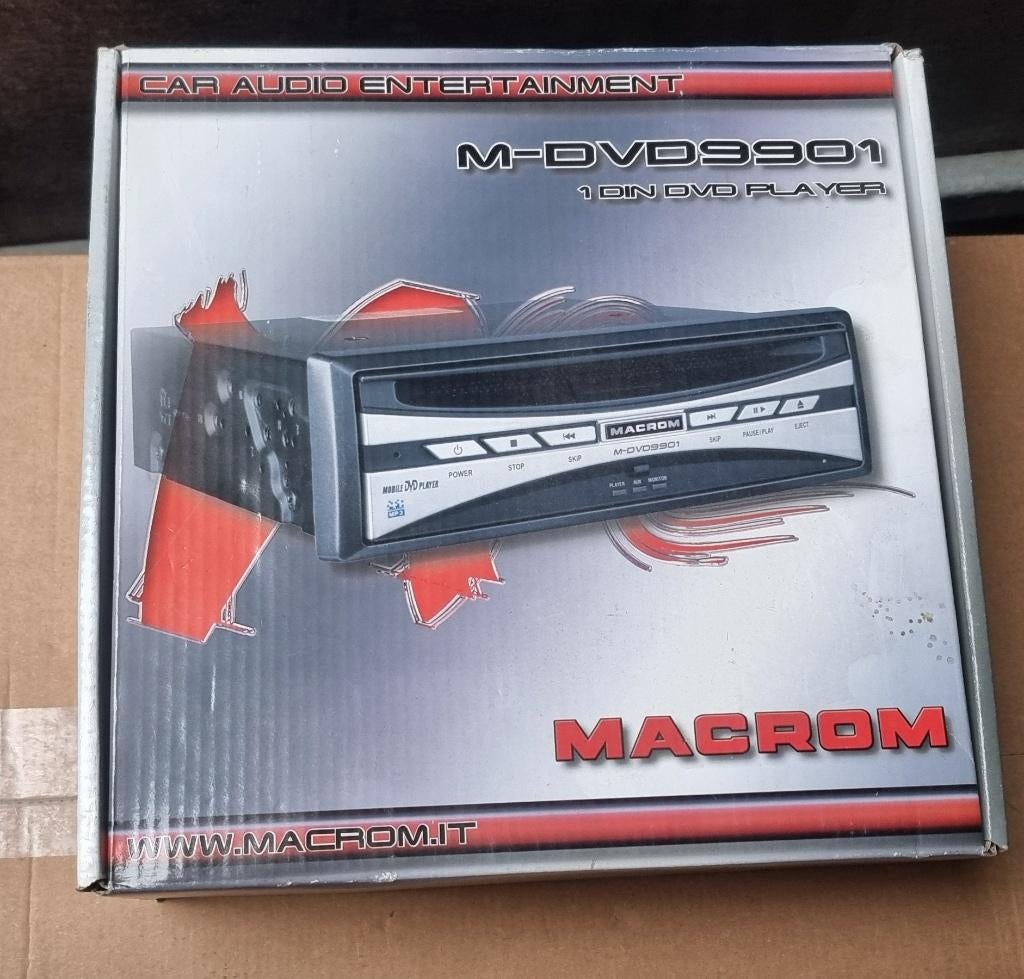 Macrom M-DVD9901 dvd speler, Autos : Divers, Autoradios, Neuf, Enlèvement ou Envoi