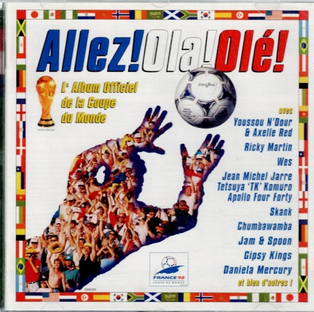 cd    /    Allez! Ola! Olé! L'Album Officiel De La Coupe Du, Enlèvement ou Envoi