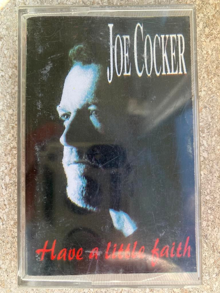 Cassette audio Joe Cocker ‘Have a little Faith’, Pré-enregistrées, Avec boîte de rangement, étagère ou coffret, Utilisé, 1 cassette audio