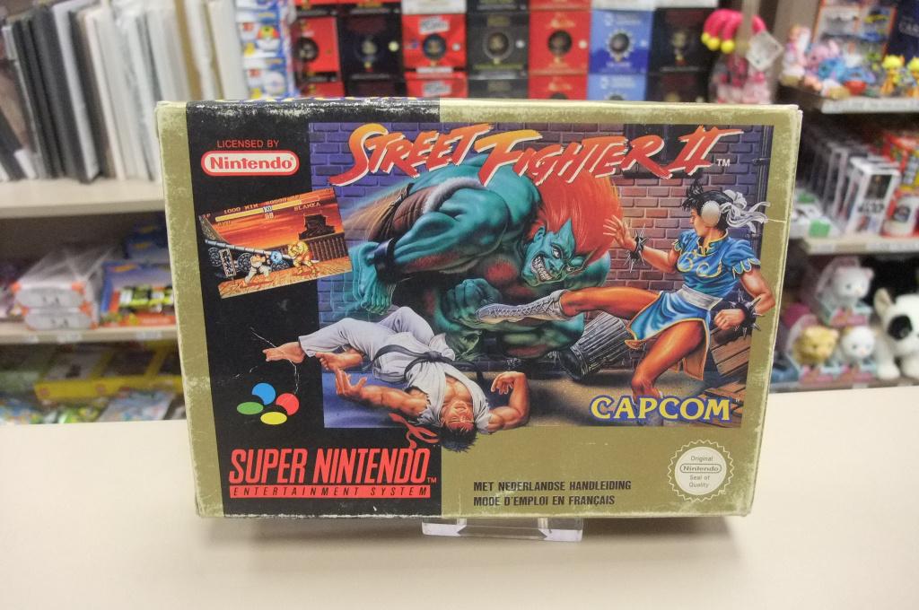 Street fighter II cib snes FAH, Games en Spelcomputers, Gebruikt, Vechten, 2 spelers, Ophalen of Verzenden