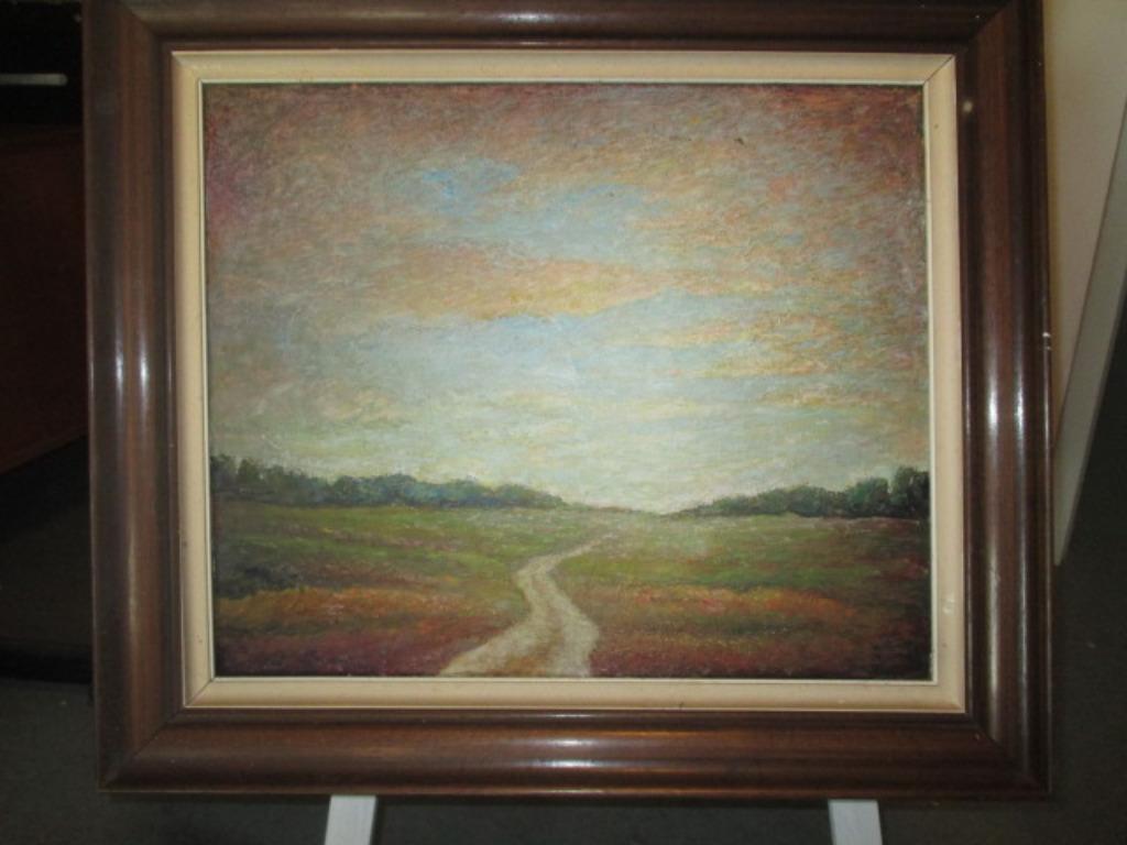 Peinture « Route dans la lande », Enlèvement ou Envoi