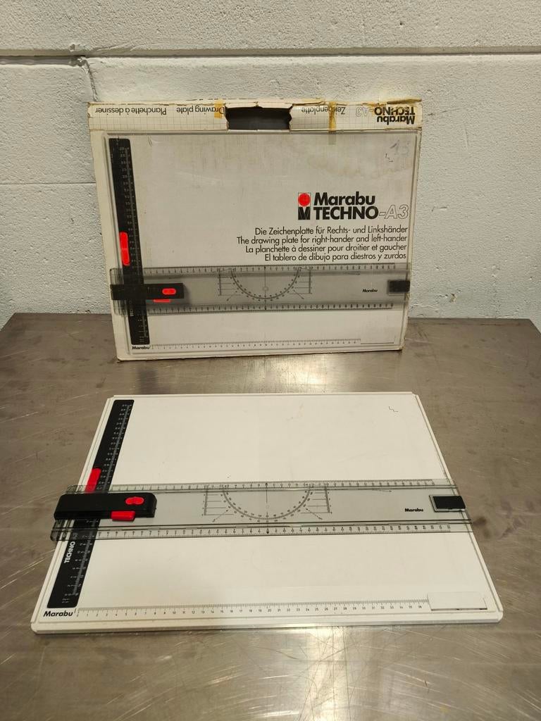 A3 Tekenbord marabu techno, Gebruikt, Marabu techno, Overige typen, Onbekend