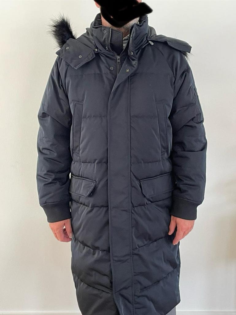 Veste longue Calvin Klein XL noire pour homme, Envoi, Comme neuf, Noir