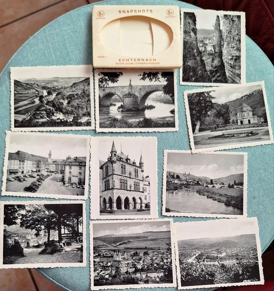 10 cartes postales echternach, Verzamelen, Ophalen of Verzenden