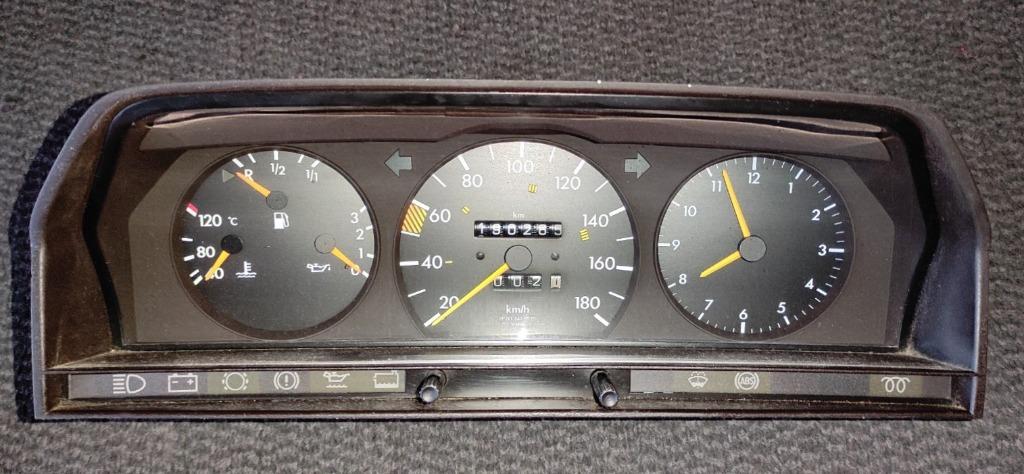 Dashboard MB201 Kmteller herstelling, Ophalen of Verzenden, Gebruikt, Mercedes-Benz
