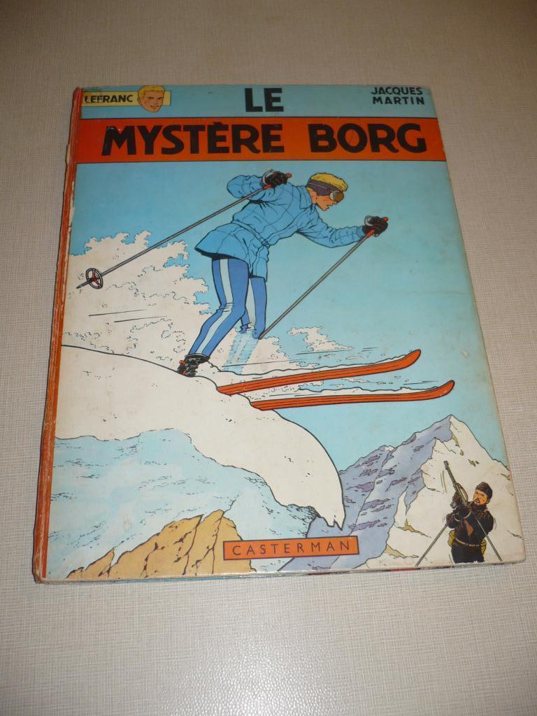 Lefranc-Le mystère Borg-EO casterman 1965, Enlèvement ou Envoi, Utilisé