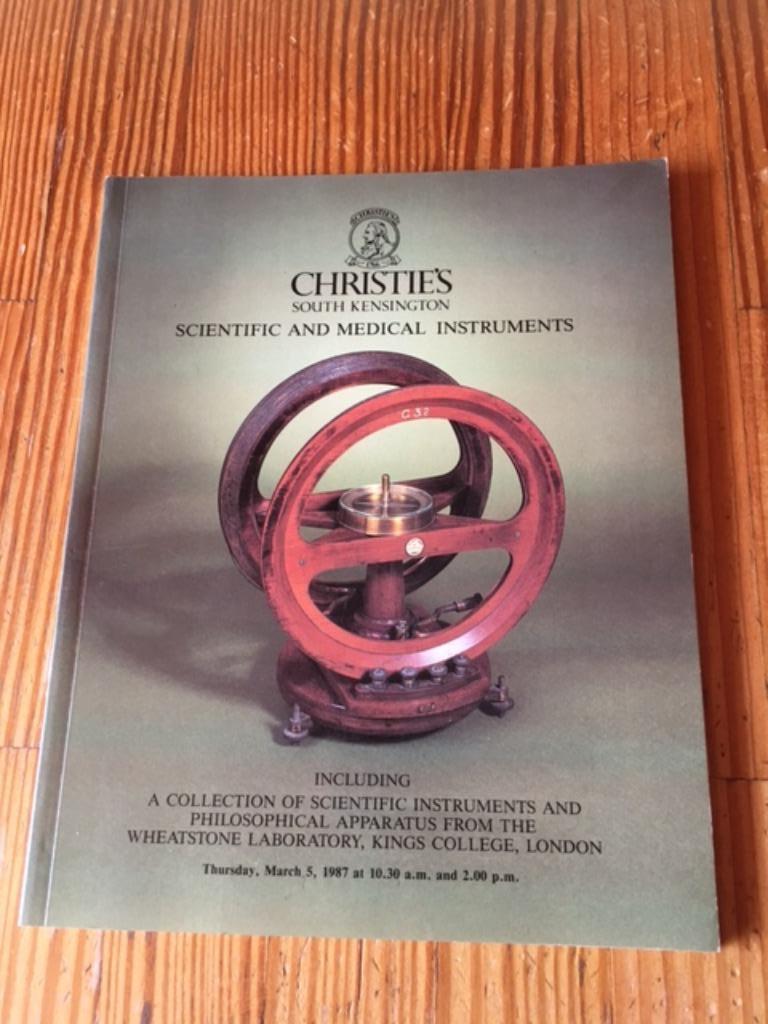 Instruments scientifiques et médicaux de Christie's, Enlèvement ou Envoi, Catalogue