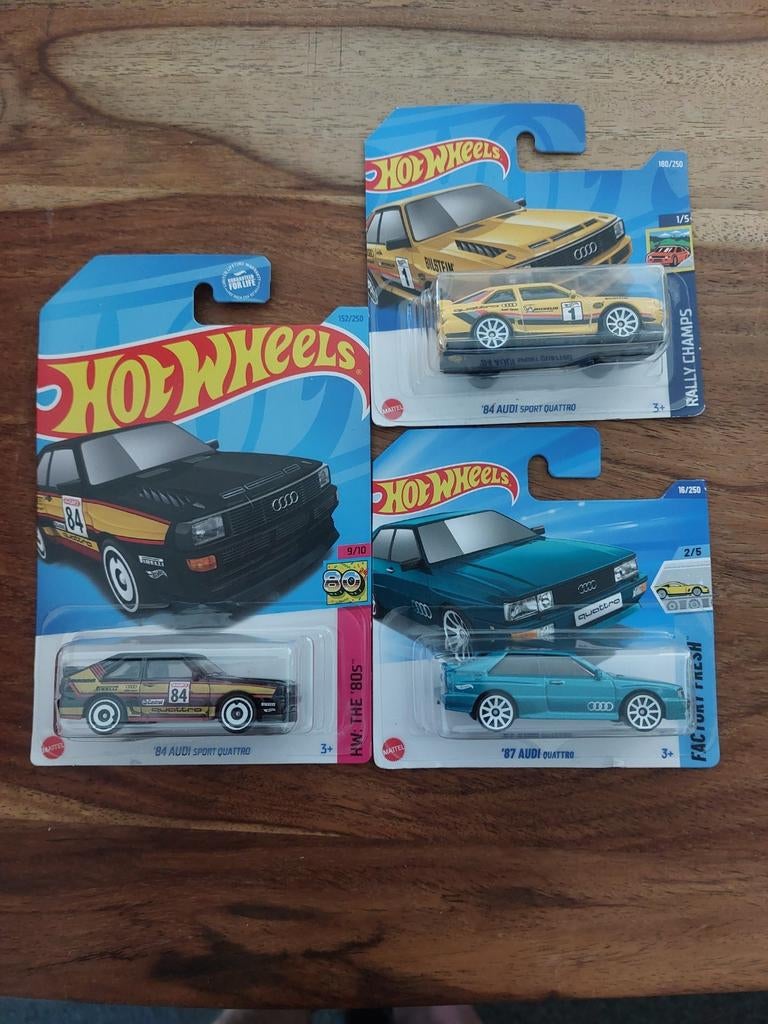 hot wheels set audi quattro, Enlèvement ou Envoi, Neuf
