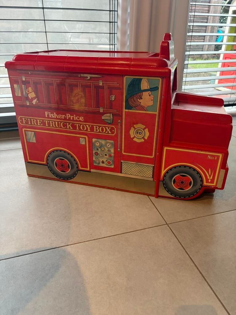 Vintage fisher price opbergbox, Enlèvement