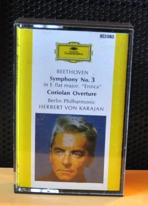 cassette audio vintage clasique beethoven symphonie n3, Cd's en Dvd's, Cassettebandjes, Gebruikt, Klassiek, 1 bandje, Ophalen of Verzenden