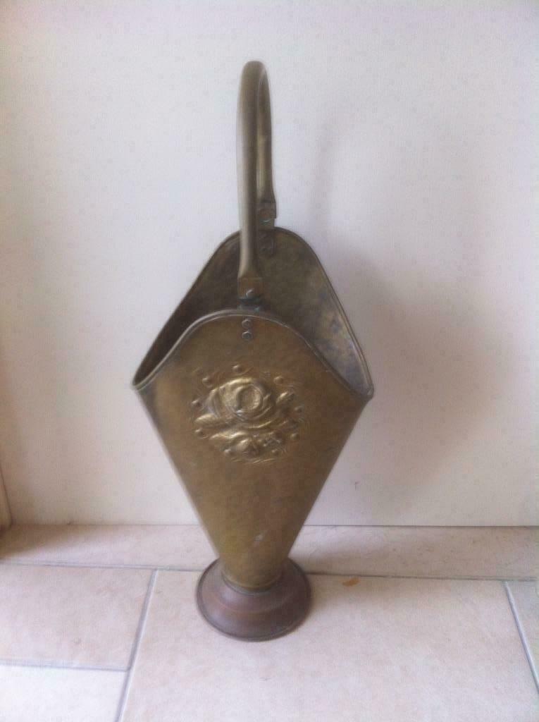 paraplubak- oud geel koper, Ophalen