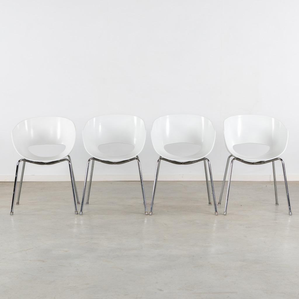 Fauteuils Orbit Large de Cantarutti pour Sintesi, Enlèvement ou Envoi, Métal, Utilisé, Blanc