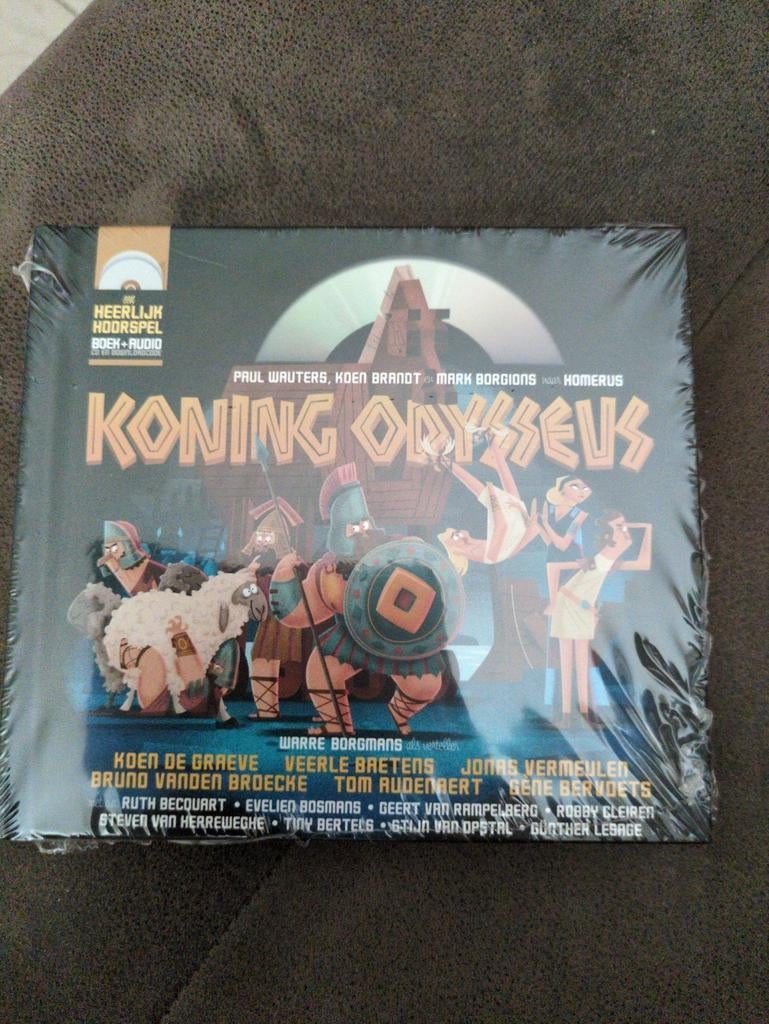 Koning Odysseus - special edition (met cd en downloadcode), Enlèvement, Neuf, Paul Wauters; Koen Brandt; Mark Borgions