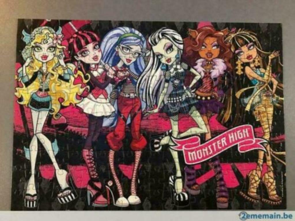 Educa puzzel "Monster High" 200 stukjes, Ophalen of Verzenden, Meer dan 50 stukjes, Zo goed als nieuw, 6 jaar of ouder