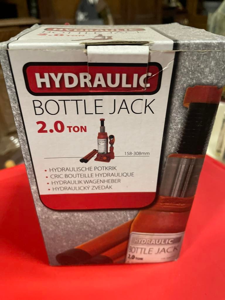 Cric bouteille hydraulique 2 tonnes, Autos : Divers, Produits d'entretien, Enlèvement