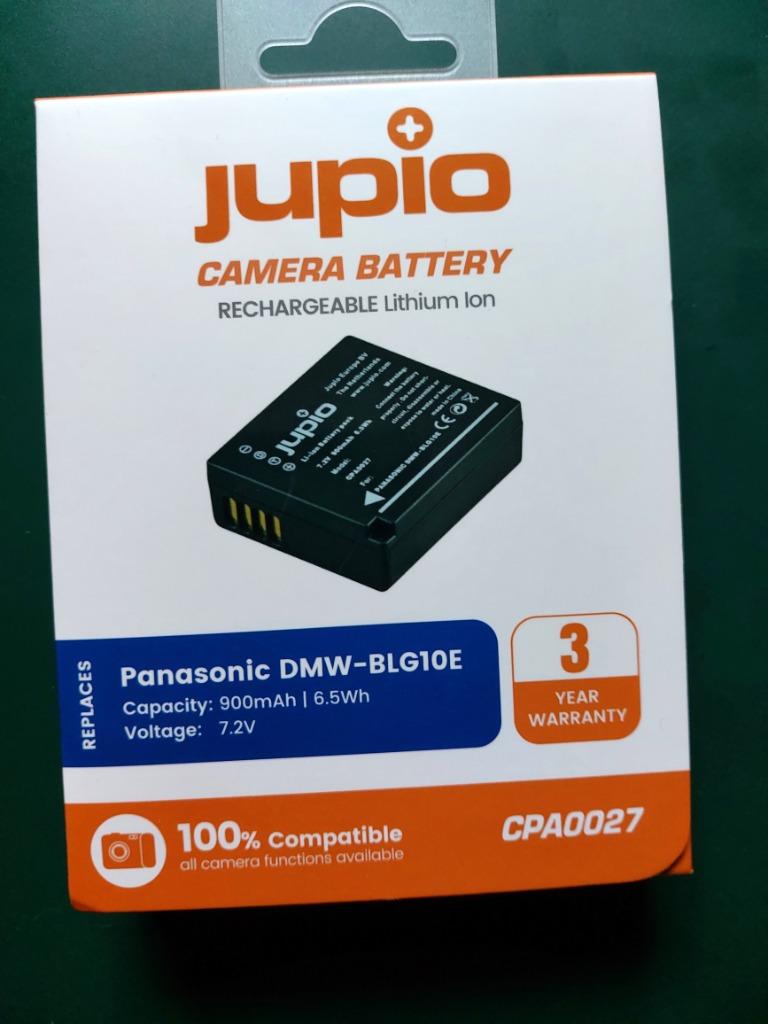Jupio  batterie CPA0027 Lumix DMW-BLG10E, Jupio, Nieuw, Ophalen of Verzenden, Accu