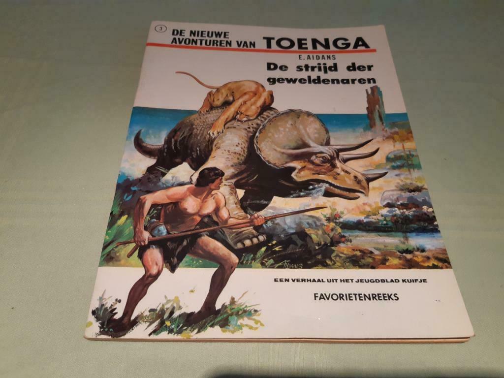 Toenga.5.De strijd der geweldenaren., Boeken, Stripverhalen, Eén stripboek, Ophalen of Verzenden, Gelezen