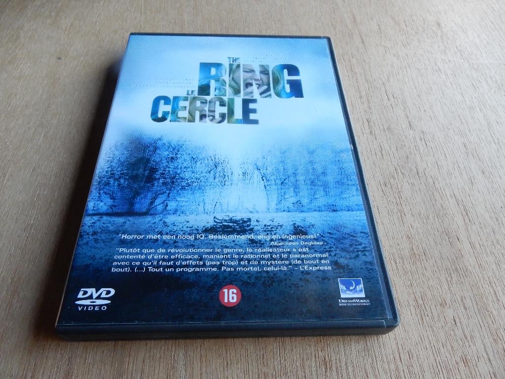 nr.2440 - Dvd: the ring 1 - horror, CD & DVD, DVD | Horreur, Comme neuf, À partir de 16 ans, Enlèvement ou Envoi