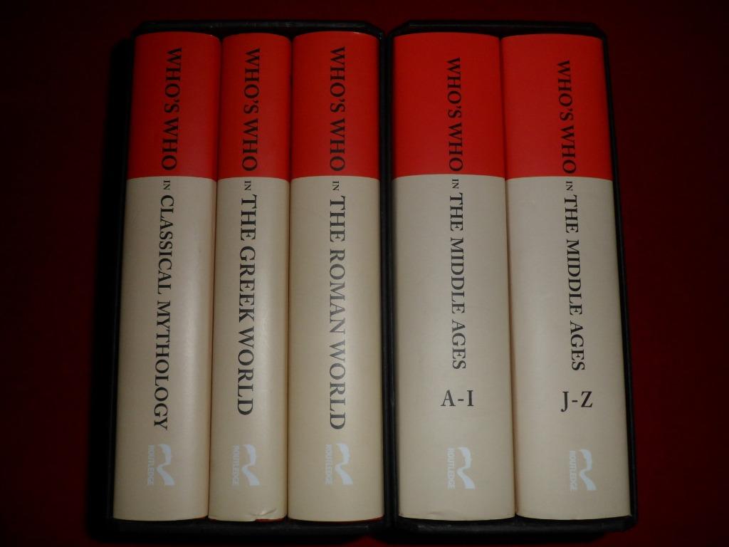 Who's Who in the Classical World / the Middle Ages, Ophalen of Verzenden, 14e eeuw of eerder, Zo goed als nieuw, Hazel / Grant / Emmerson