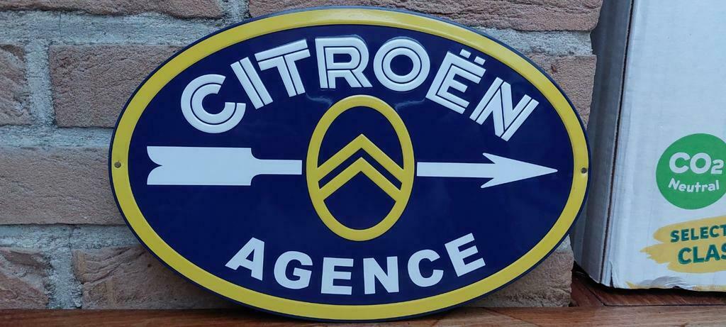 Metalen plaat Citroën, Ophalen of Verzenden, Nieuw