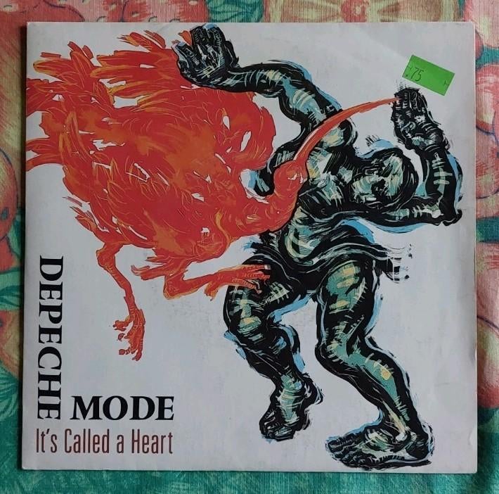 45 tours, Depeche Mode,  It's Called a Heart. Vogue, Enlèvement ou Envoi, Utilisé