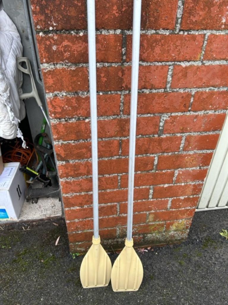 2 roeispanen, Watersport en Boten, Ophalen of Verzenden