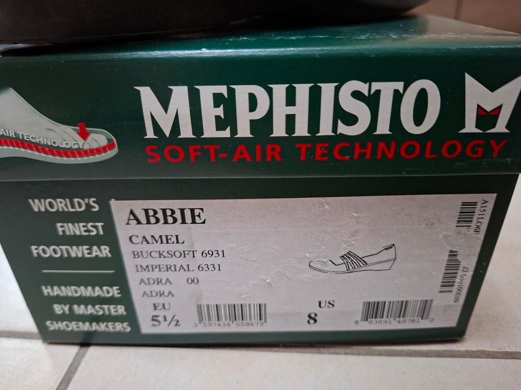 Beige schoen mephisto, Ophalen, Beige