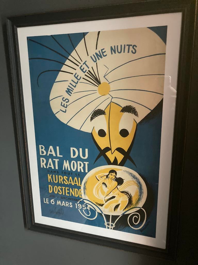 Ik koop uw posters Oostende-Rat Mort-Wellington -RMT- Ensor, Verzamelen, Ophalen of Verzenden, Zo goed als nieuw