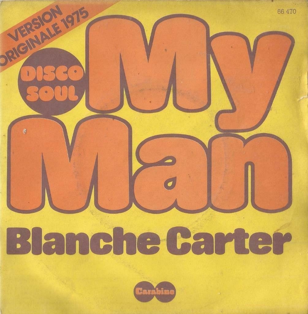 Blanche Carter - My man / Rain - Single, Enlèvement ou Envoi, Utilisé, Pop