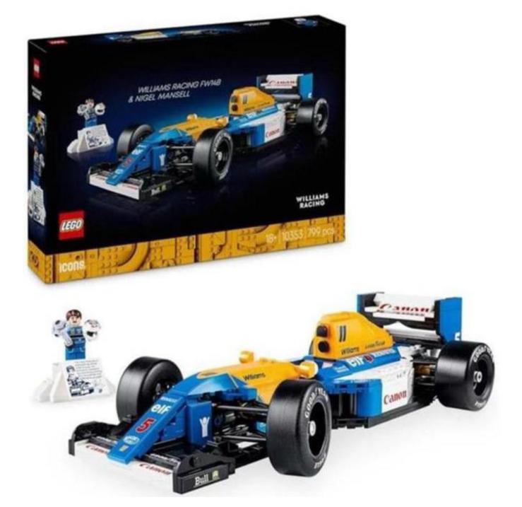 Lego icons 10353  Williams Racing FW14B en Nigel Mansell, Ophalen, Nieuw, Complete set, Lego