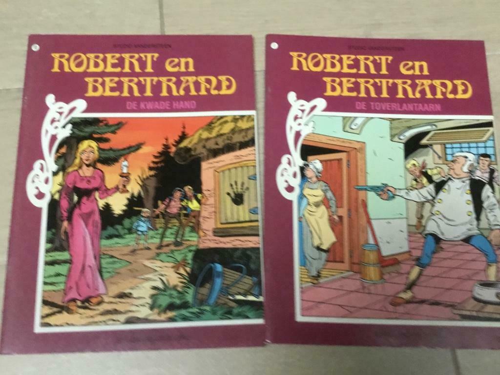 2 reclamestrips van Robert en Bertrand voor Michelin, Meerdere stripboeken, Ophalen of Verzenden, Nieuw
