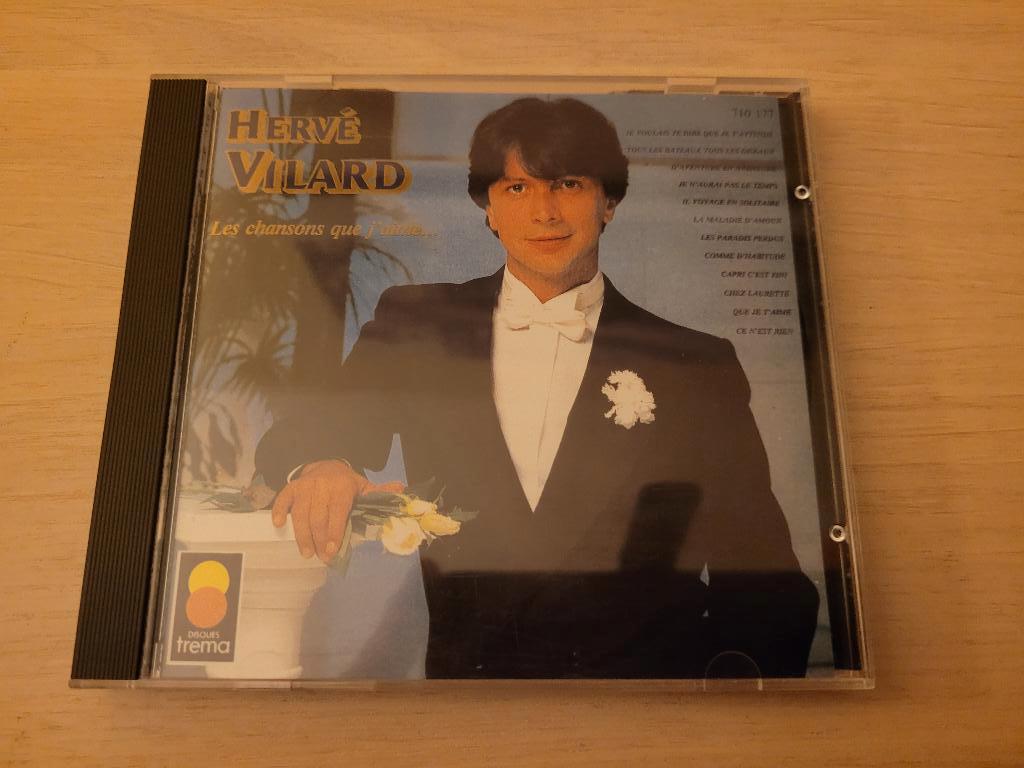 cd audio Hervé Vilard – Les Chansons Que J'aime, Ophalen of Verzenden, Zo goed als nieuw