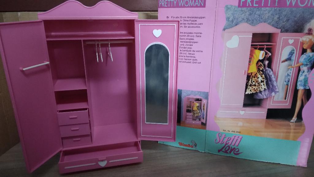 Garde-robes / Kledingskast - Steffi Love (Simba Toys), Enlèvement, Utilisé, Barbie