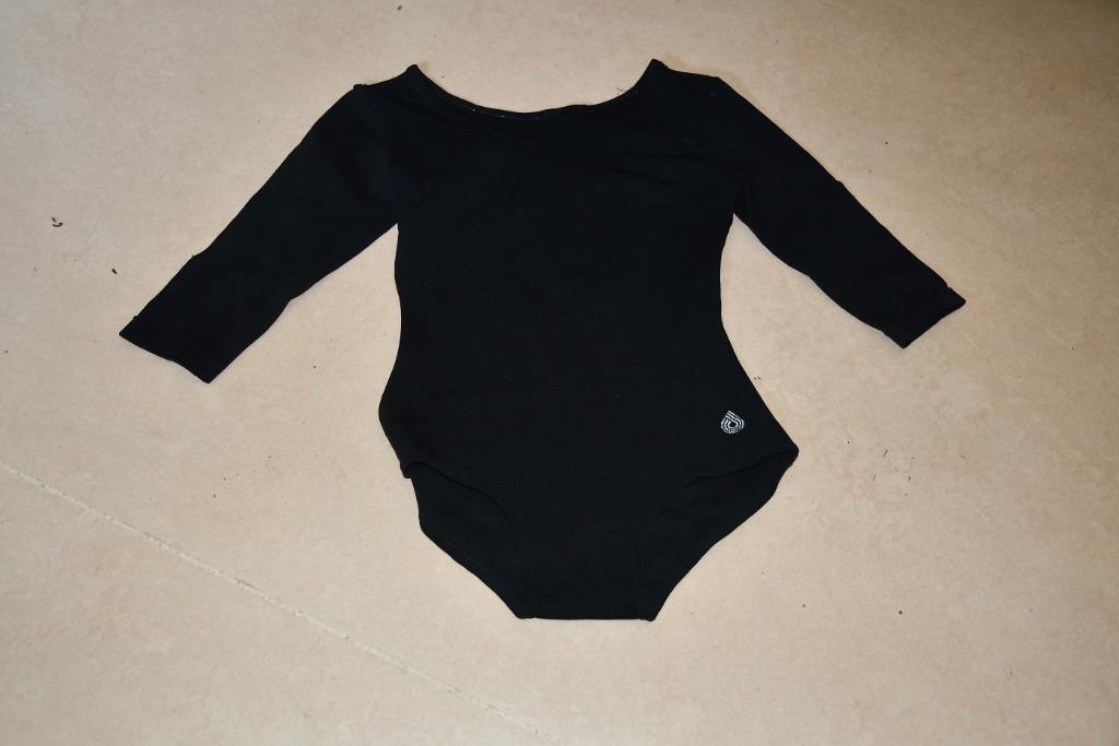 Zwart turnpakje voor meisje - maat 152?, Taille enfant de 146 à 140, Enlèvement ou Envoi, Utilisé, Maillot de gymnastique
