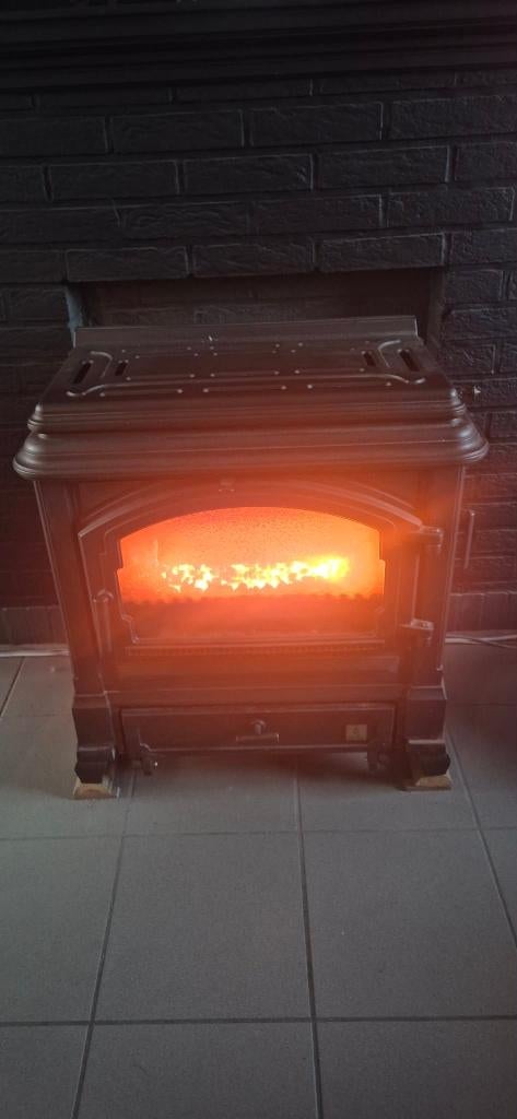 Poêle à Charbon et à Bois  de la marque SURDIAC, Ophalen, 30 tot 80 cm, Gebruikt, Kachel