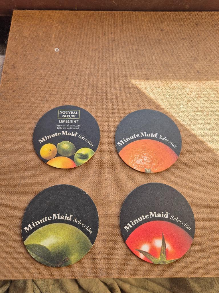Sous bock Minute Maid, Verzamelen, Ophalen of Verzenden, Gebruikt, Overige typen