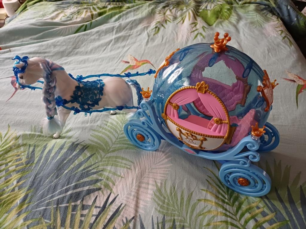 Calèche avec cheval, Enlèvement ou Envoi, Comme neuf, Fille