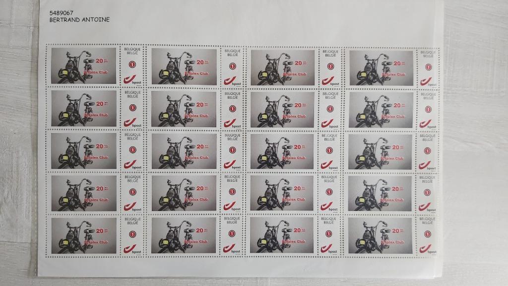 Tampons Solex, Enlèvement, Non oblitéré, Autres thèmes