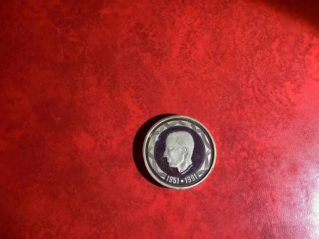 Zilveren munt Belgie 500 frank 1991, Ophalen of Verzenden