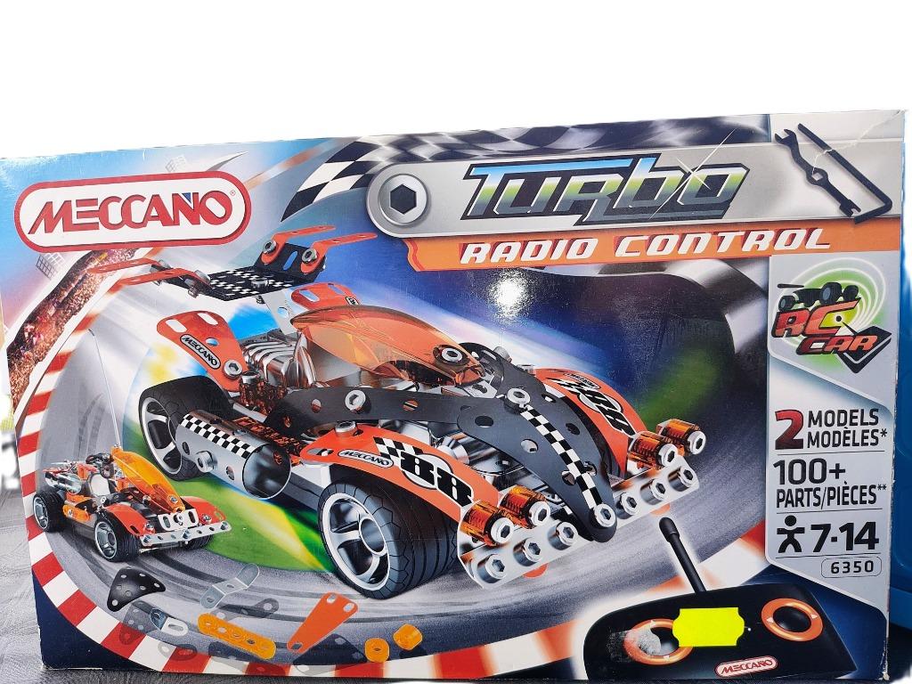 Meccano Turbo Radio Control RC Auto - Bouw en Race!, Kinderen en Baby's, Ophalen of Verzenden, Gebruikt, Bouwen