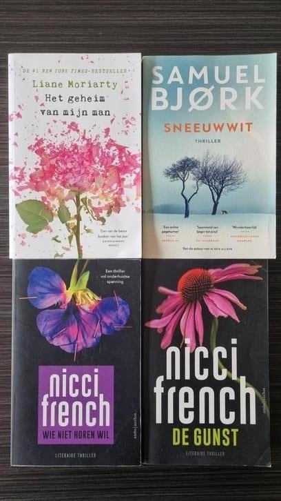 Boeken 4 stuks, Enlèvement, Utilisé