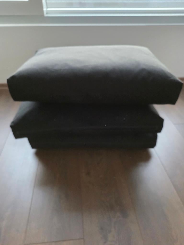 Coussin d'extérieur IKEA KUNGSÖ, Maison & Meubles, Accessoires pour la Maison | Coussins, Enlèvement, Comme neuf, Noir, Carré
