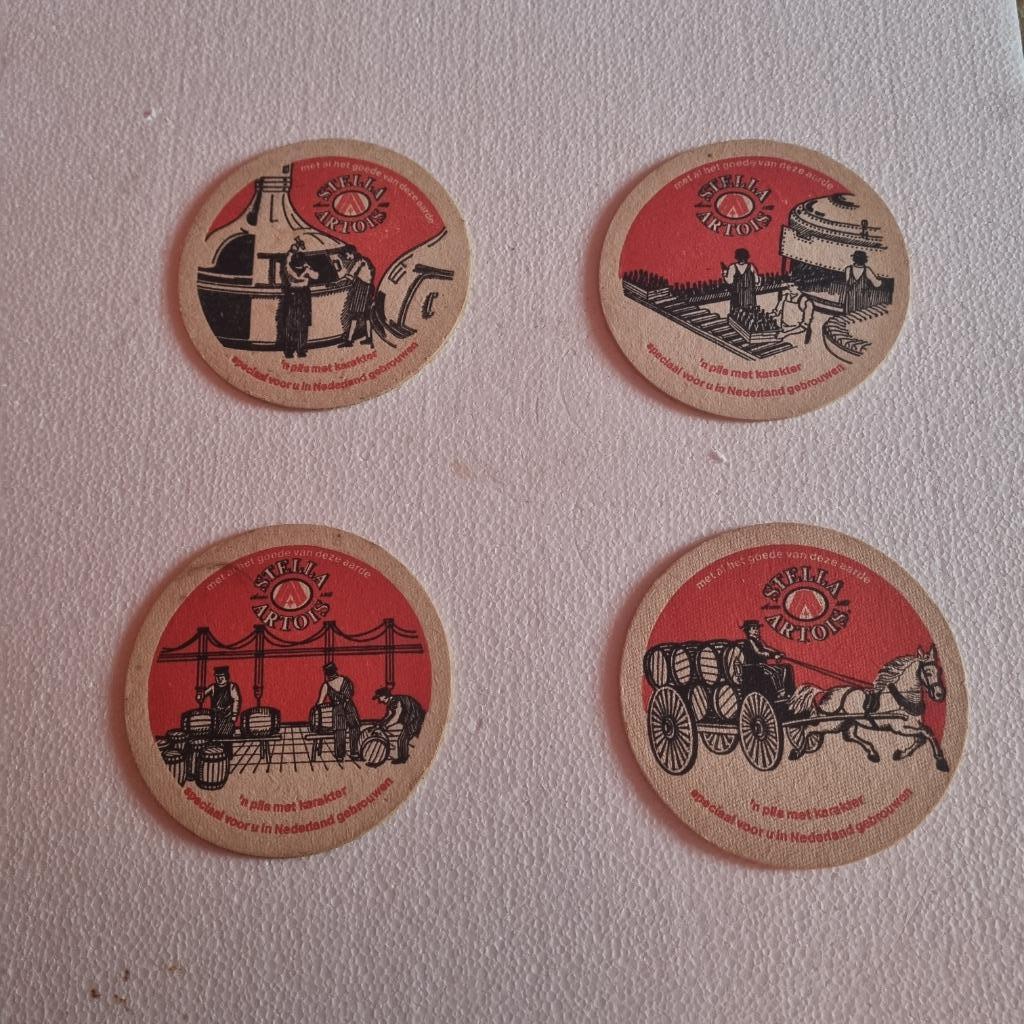 Sous Bock Stella Artois (modèle 24), Collections, Enlèvement ou Envoi, Utilisé, Sous-bock, Stella Artois