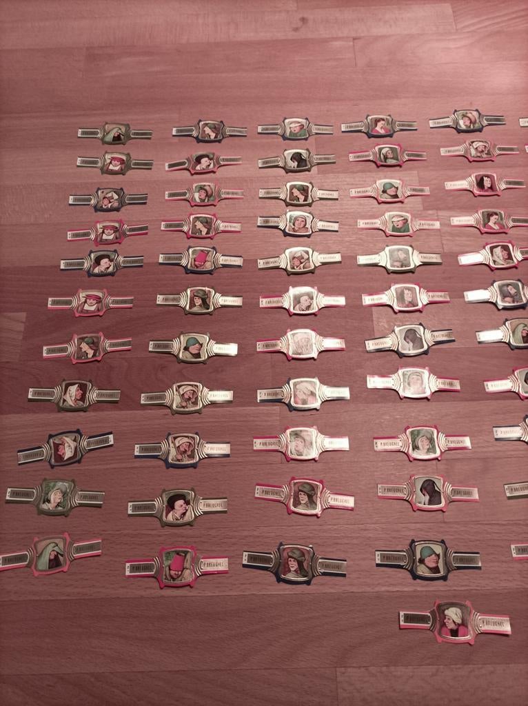 Bracelets à cigares P.Breughel, Enlèvement ou Envoi, Comme neuf, Bagues de cigare