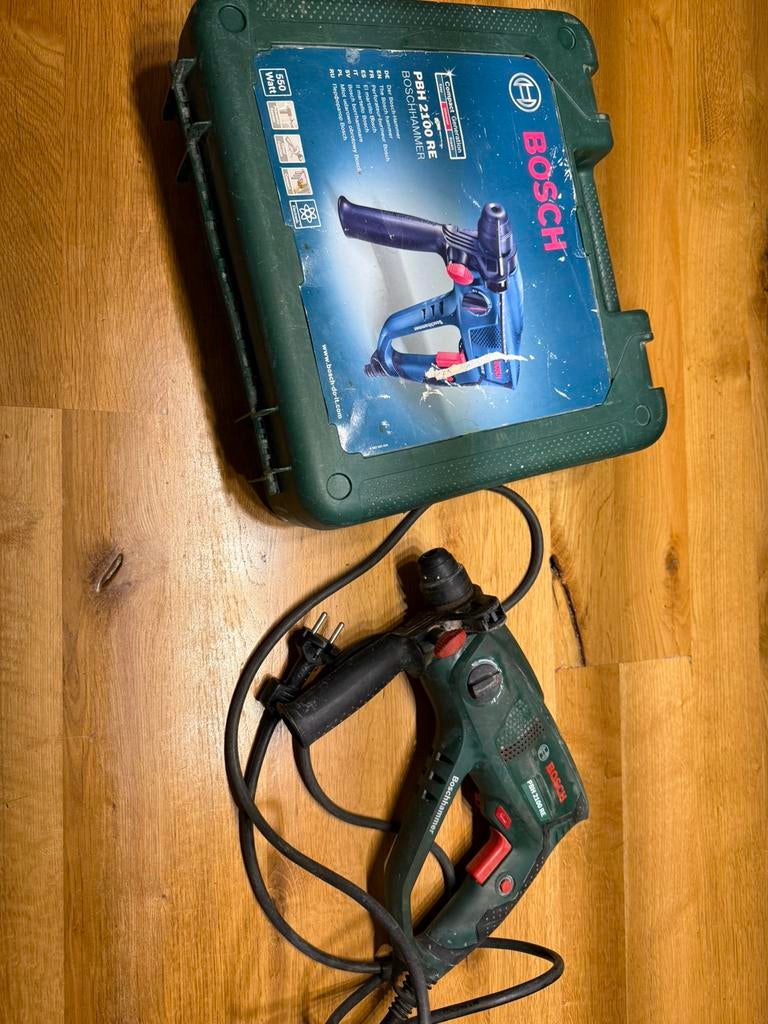 Boormachine bosch pbh 2100 RE, Doe-het-zelf en Bouw, Ophalen, Zo goed als nieuw, Boormachine