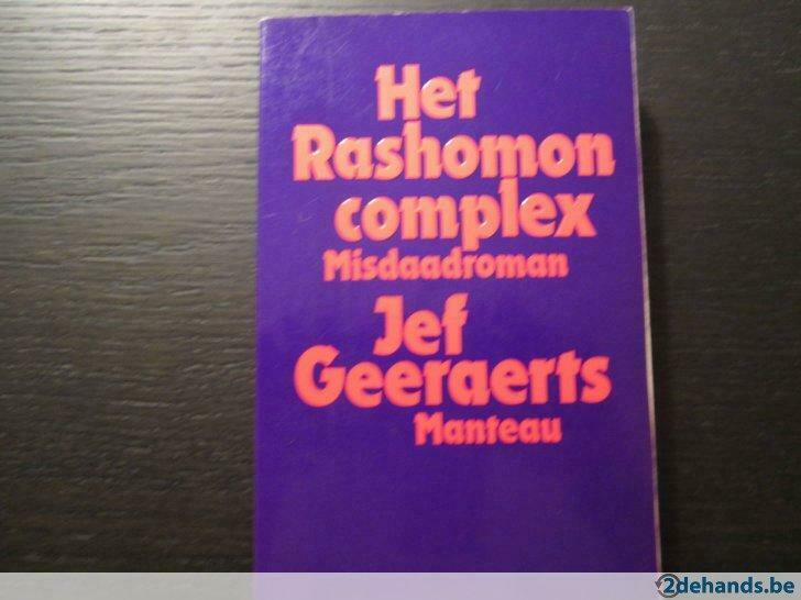 Het Rashomon complex (Jef Geeraerts), Ophalen of Verzenden, Gelezen