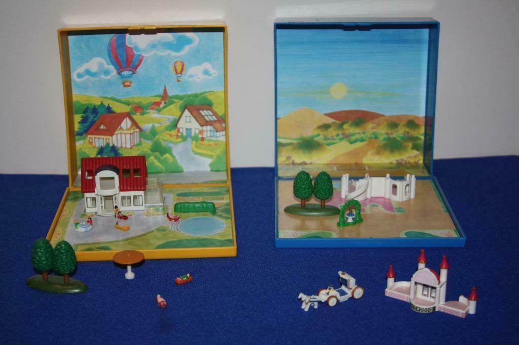 Playmobil 2x box met miniatuur figuren ( onvolledig ), Kinderen en Baby's, Ophalen of Verzenden, Gebruikt