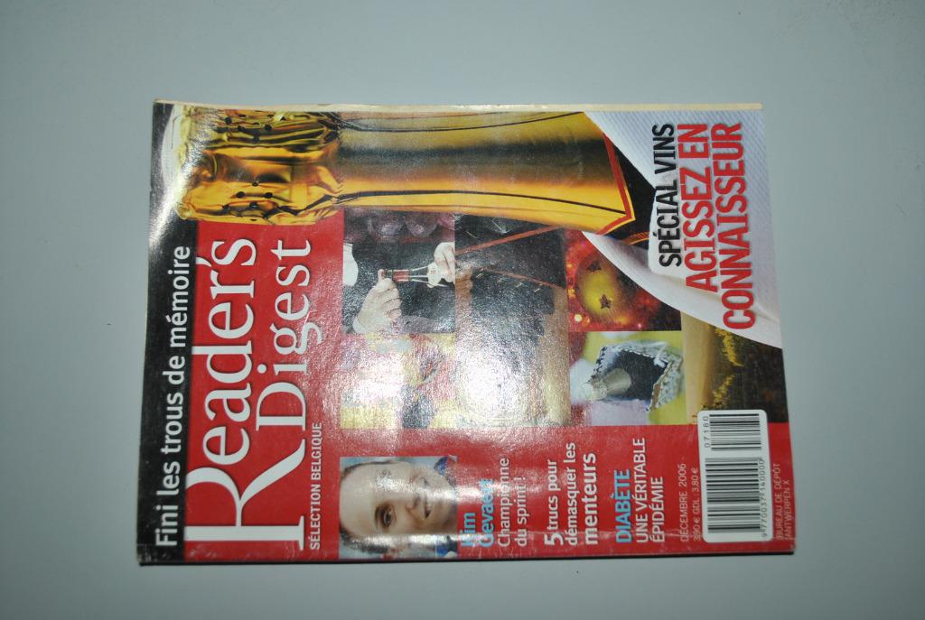 Reader's Digest Décembre 2006  Etat correct, Livres, Envoi, Utilisé
