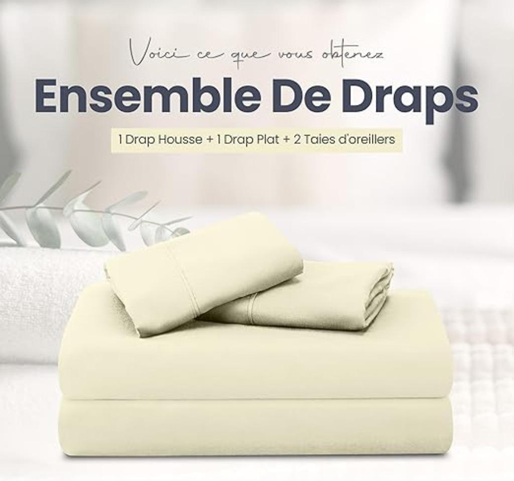 Utopia Bedding | Beddengoed | bedlaken | 180 x 200, Overige kleuren, -, Verzenden, Utopia bedding
